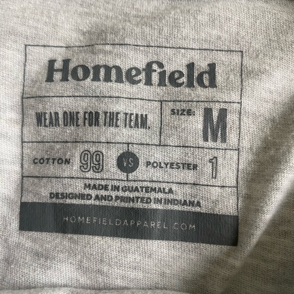 USF Bulls Collegiate Unisex Grey Short Sleeve T-shirt by Homefield Size M Unisex - Picture 12 of 13